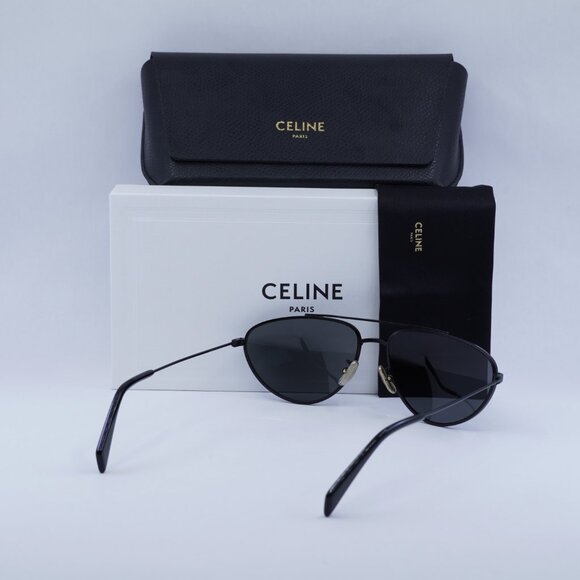 Final Price! Celine CL40077U 02A Matte Black Sunglasses - Picture 3 of 12